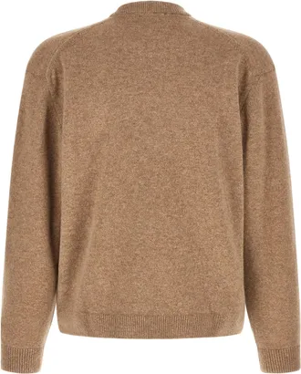 Maison Kitsun&eacute; Fox Head Sweater - Camel