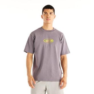 New Balance Uomo Heat Map Brand T-Shirt in Grigio, Cotone, Taglia 2XL