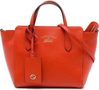 Gucci Pre-owned Gucci Mini Calfskin Swing Satchel Ladies 0X8VO0EK8F0BCK2Q