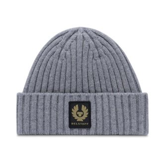 Belstaff Accessories, male, Gray, ONE SIZE, Watch Beanie Hat