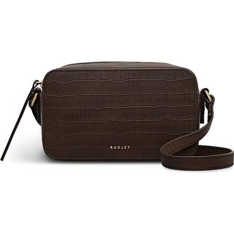 Radley London Mini Beech Row Zip Crossbody Bag in Coffee at Nordstrom Rack
