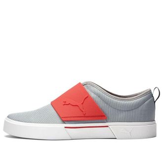 Puma El Rey II Slip-On Quarry High Risk Red 374785-11