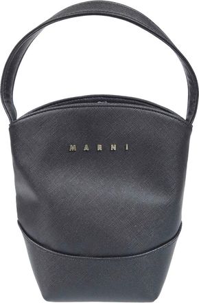 Marni Mw121F Flower Basket con tracolla rimovibile - - Bags - Donna - Nero - ONE SIZE