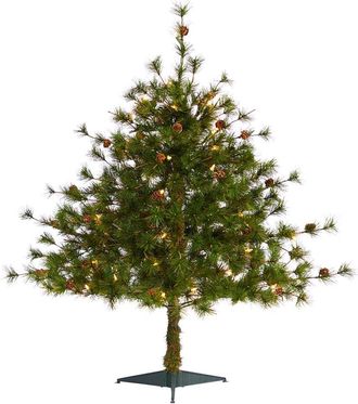 Nearly Natural 3Ft Colorado Mountain Pine Artificial Christmas Tree