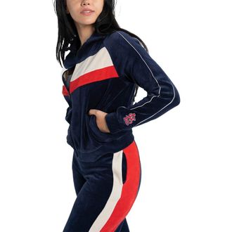 Lusso Womens Lusso Navy St. Louis Cardinals Nixie Raglan Full-Zip Jacket at Nordstrom, Size Xx-Large