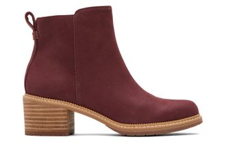 Toms Toms Marina Boot Womens - Burgundy - Size UK 5