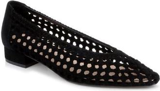 L'agence Alsace Pump in Black Suede at Nordstrom, Size 7.5