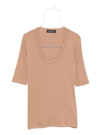Fabiana Filippi Cotton V-Necked Top