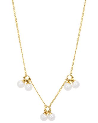 Savvy Cie Jewels Silver Dangle Necklace