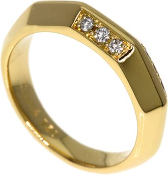 Celine Yellow Gold (18K) Band Ring (Pre-Owned)