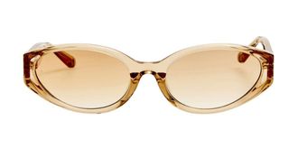 Linda Farrow LYRA LFL1540 C4 Womens Sunglasses Clear Size 59