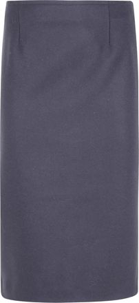 Maison Margiela Midi Skirts - Dames - Midirokken - Grijs - S - Rokken
