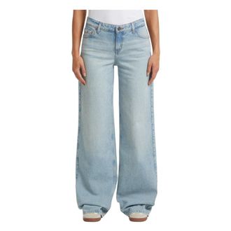 Guess Wide Jeans, female, Blue, Size: W30 G11 Wide-Leg Jeans