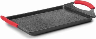 Lacor Plancha Grill Lisa Eco Piedra - Negro 33 X 25 Cm Lacor