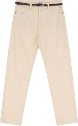 Please Dames, Broeken, Wit, Maat: XS Katoen