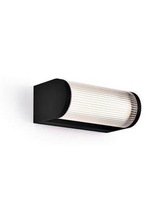 Mantra Mantra Aplique Led De Pared Exterior Negro Gant, Ip65 12w 3000k
