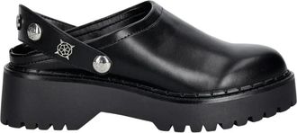 Guess Wenna Mules - Dames - Klompen - Zwart - 39 EU - Leer - Schoenen