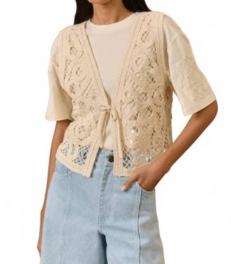 Louise Misha Gloria Vest Top In String