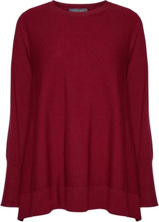 Elena Miro Maglia Girocollo - Dames - Ronde hals truien - Rood - S - Truien & Vesten