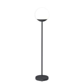 Fermob Cordless outdoor floor lamp Mooon - Black - Polythene - Designer Tristan Lohner