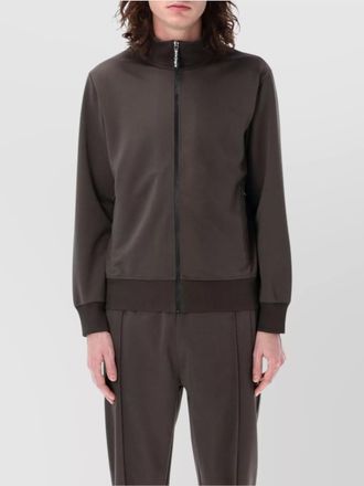 Palm Angels track jacket with curved logo on back