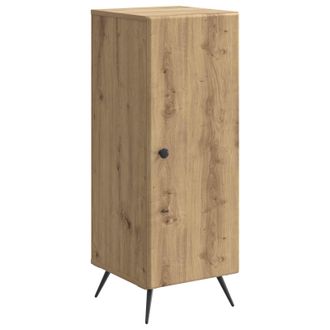 vidaXL Aparador Roble Artisan 33 X 34,5 X 90 Cm Madera De Ingenier&iacute;a Vidaxl