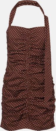Poss&eacute; Edie polka-dot minidress