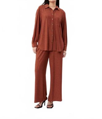 FRNCH Kaya Pants In Orange
