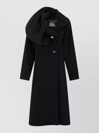 Vivienne Westwood cashmere-blend long asymmetric coat