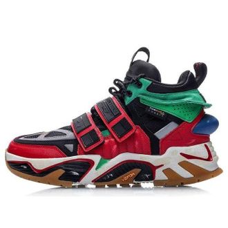 Li-Ning Silvery Hi x New York Fashion Week Black Red Green AGBP083-4