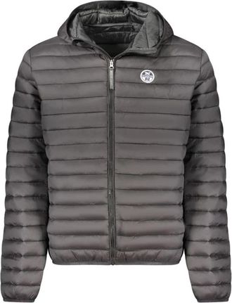 North Sails Zwarte Polyester Herenjas - Heren - Winterjassen - Zwart - XL - Polyester - Jassen
