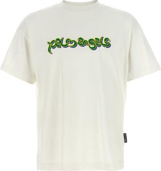 Palm Angels Off White Logo T-Shirt