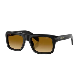 Prada Sunglasses, unisex, Black, Size: 54 MM Prd11S Sunglasses