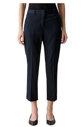BOSS High-Waisted Trousers With Tapered Legs And Side Pockets