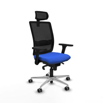 Piqueras y Crespo Silla De Oficina Piqueras Y Crespo Modelo Haches Negro Ergon&oacute;mico