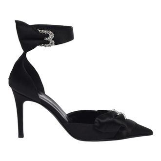 Baldinini D&eacute;collet&eacute; in raso - - Shoes - Donna - Nero - 41 EU