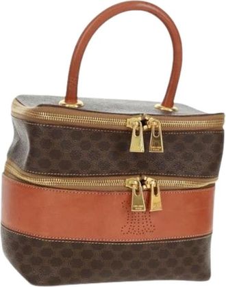 Celine Pre-owned Vintage Handtas - Dames - Vintage Handtas - Bruin - ONE Size - Vintage