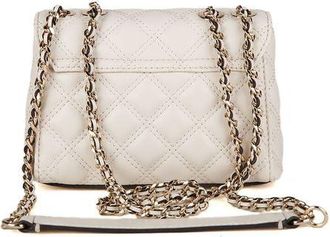 Guess Womens Shoulder Bag Bone Polyurethane - Shoulder-Bags
