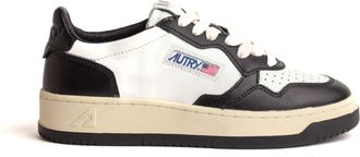 Autry White Black Medalist Bicolor Sneakers