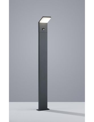 Trio Poste Exterior Pearl Led Ip54 Antracita Con Sensor De Movimiento Lighting