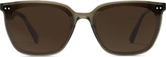 Gentle Monster oversize-rectangle-frame sunglasses - unisex - Acetate - One Size - Green