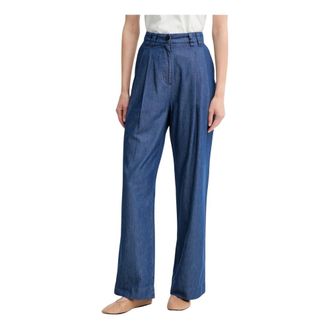 Marc O'Polo Donna, Pantaloni, Blu, M, new