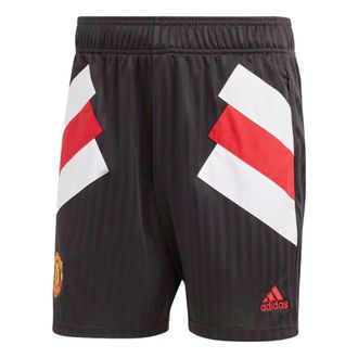 adidas Manchester United Icon Shorts Black HT2001