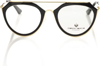 Frankie Morello Chic Aviator Eyeglasses with and Womens Accents