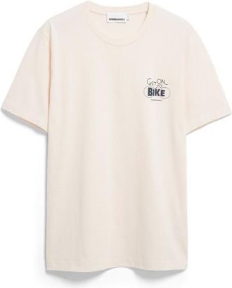 Armedangels Jaames Bike T-Shirt T-Shirt f&uuml;r Herren | wei&szlig;