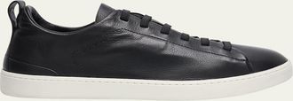 Churchs Mens Rochdale Soft Grained Leather Slip-On Sneakers