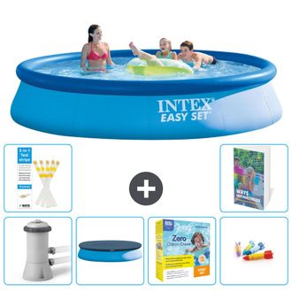 Intex Piscina Easy Set Redonda - 396x84 Cm - 7-piezas S231
