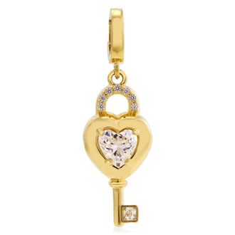 Swarovski Idyllia Heart With Key Charm