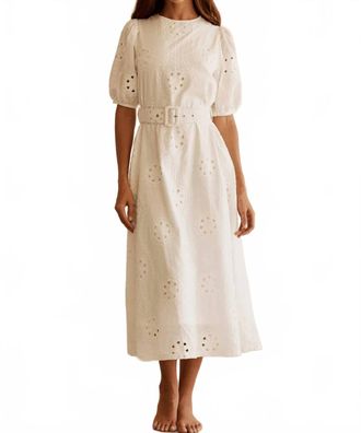 BTB Los Angeles Liana Midi Dress In White