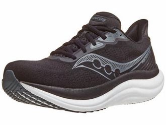 Saucony Mens Triumph 23 Shoe In Black/white